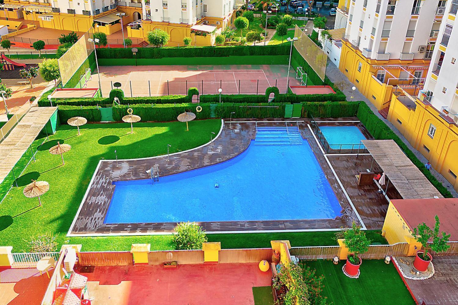 Luxury Apartment In Seville With Pool Sevilha Exterior foto